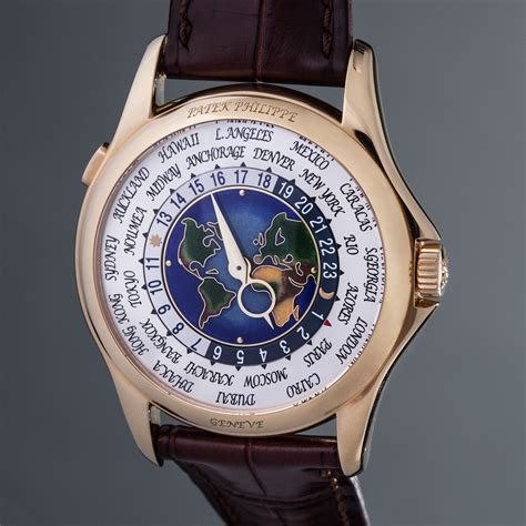 patek philippe world map watch